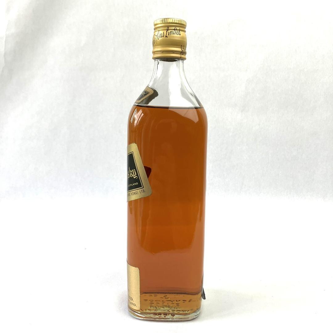 未開栓　ジョニーウォーカー ブラックラベル　特級　ジョニ黒　金キャップ　黒紋章