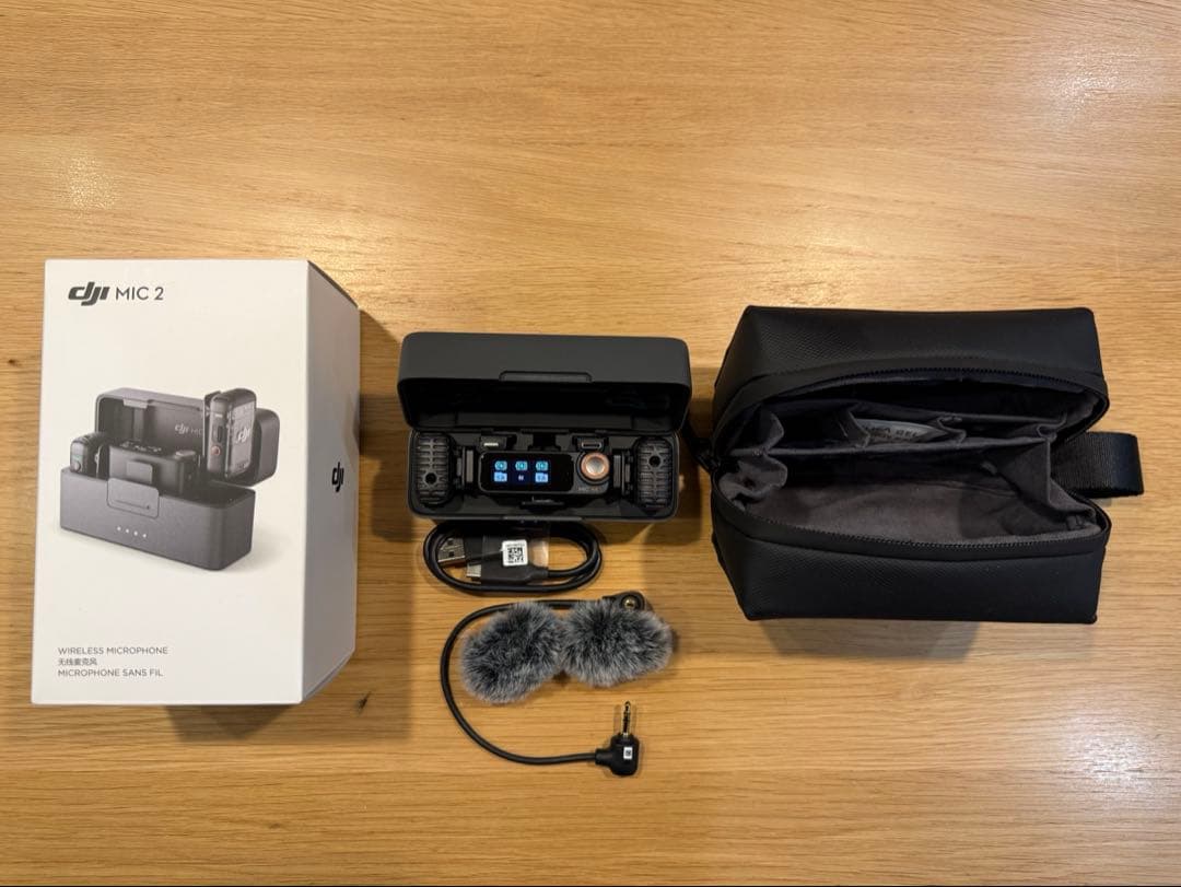 DJI Mic 2 トランスミッター×2 レシーバー 充電ケース DM1021