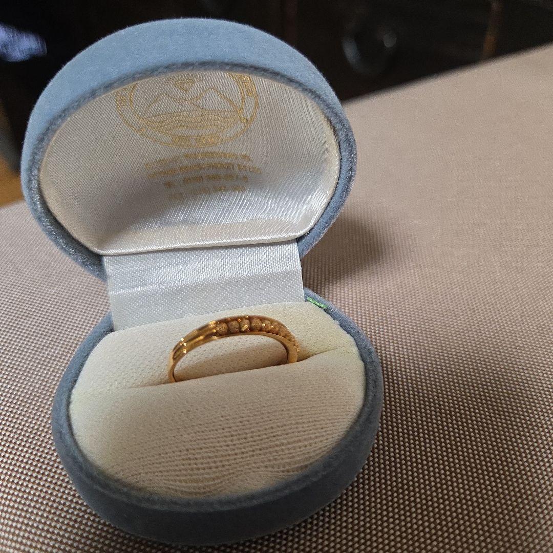 18K 総量3g デザイン リング