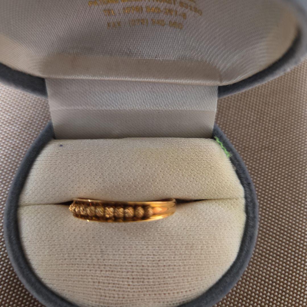 18K 総量3g デザイン リング