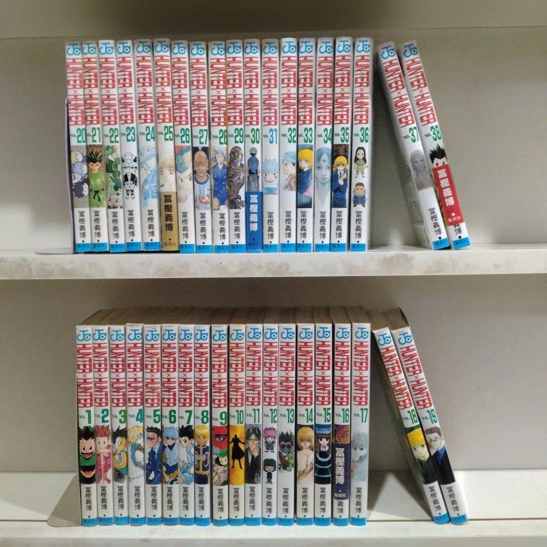 j*y様 ハンターハンター 　1〜38巻　冨樫義博 HUNTER×HUNTER