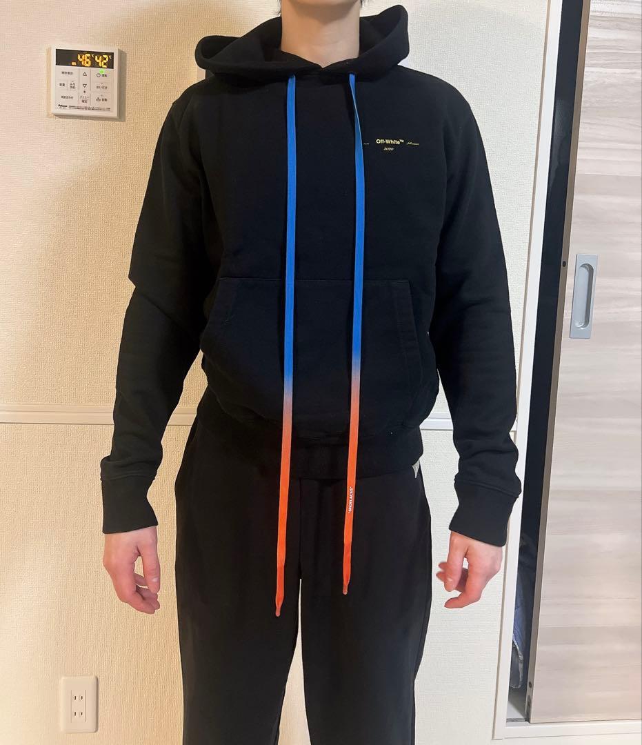 ブリングバン オフホワイトOFF-WHITEクロスアローパーカー