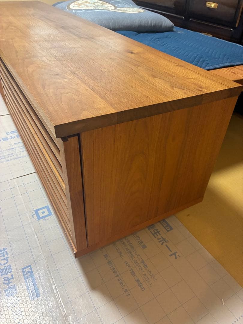 m*h様 ナチュラルウッド テレビ台 格子デザイン