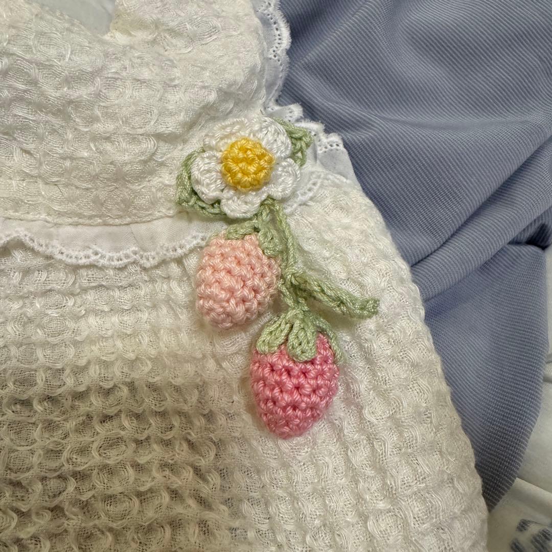 Bouquet de muguet ブーケドゥミュゲ ワッフルリネンワンピース