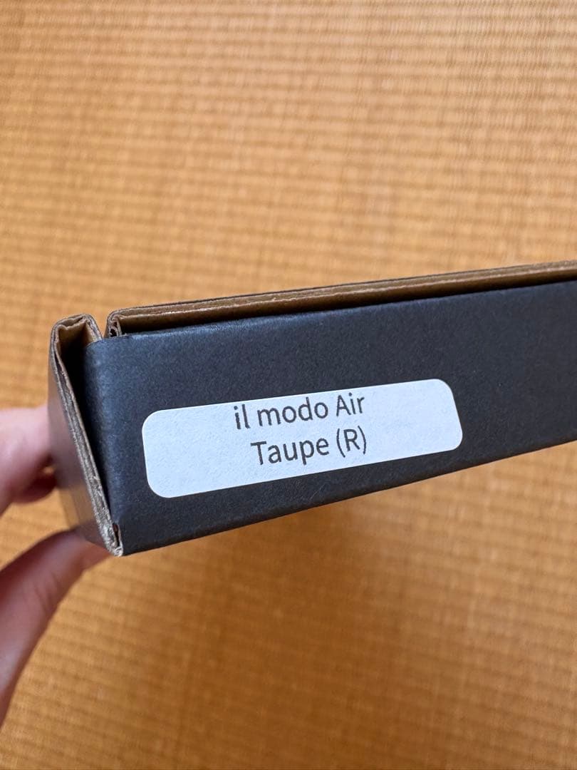 超薄型財布　il modo air STATUSY グレー