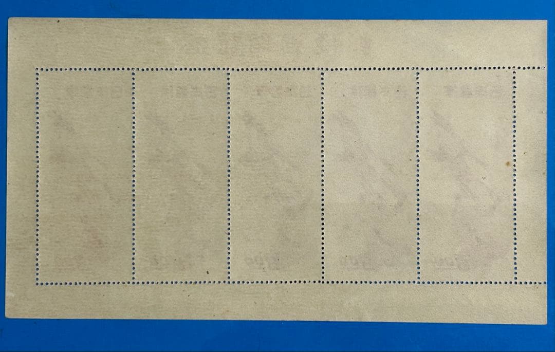 切手趣味週間 郵便週間記念切手 月に雁 5面小型シート