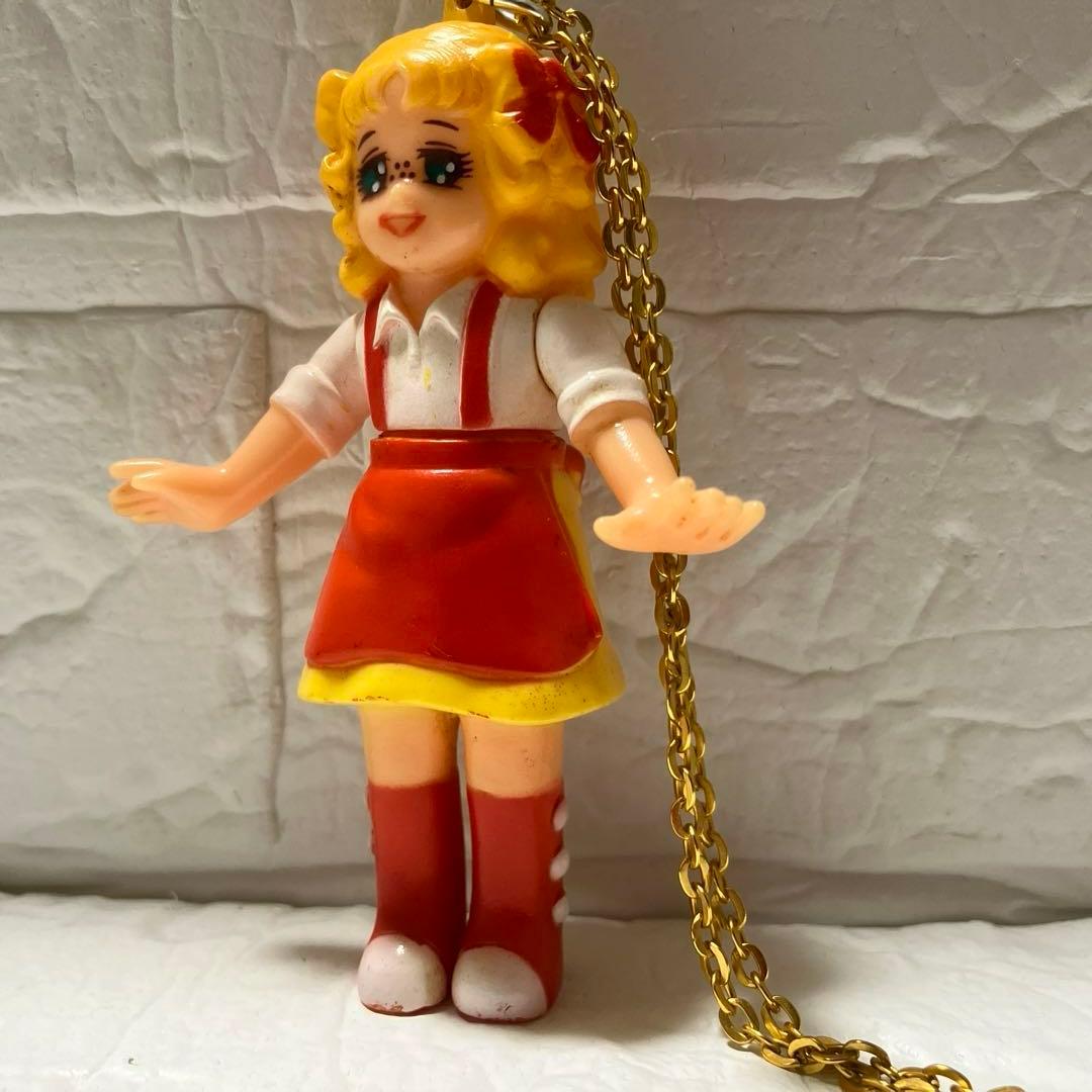 ポピー キャンディキャンディ ソフビ レトロ チェーン付きフィギュア