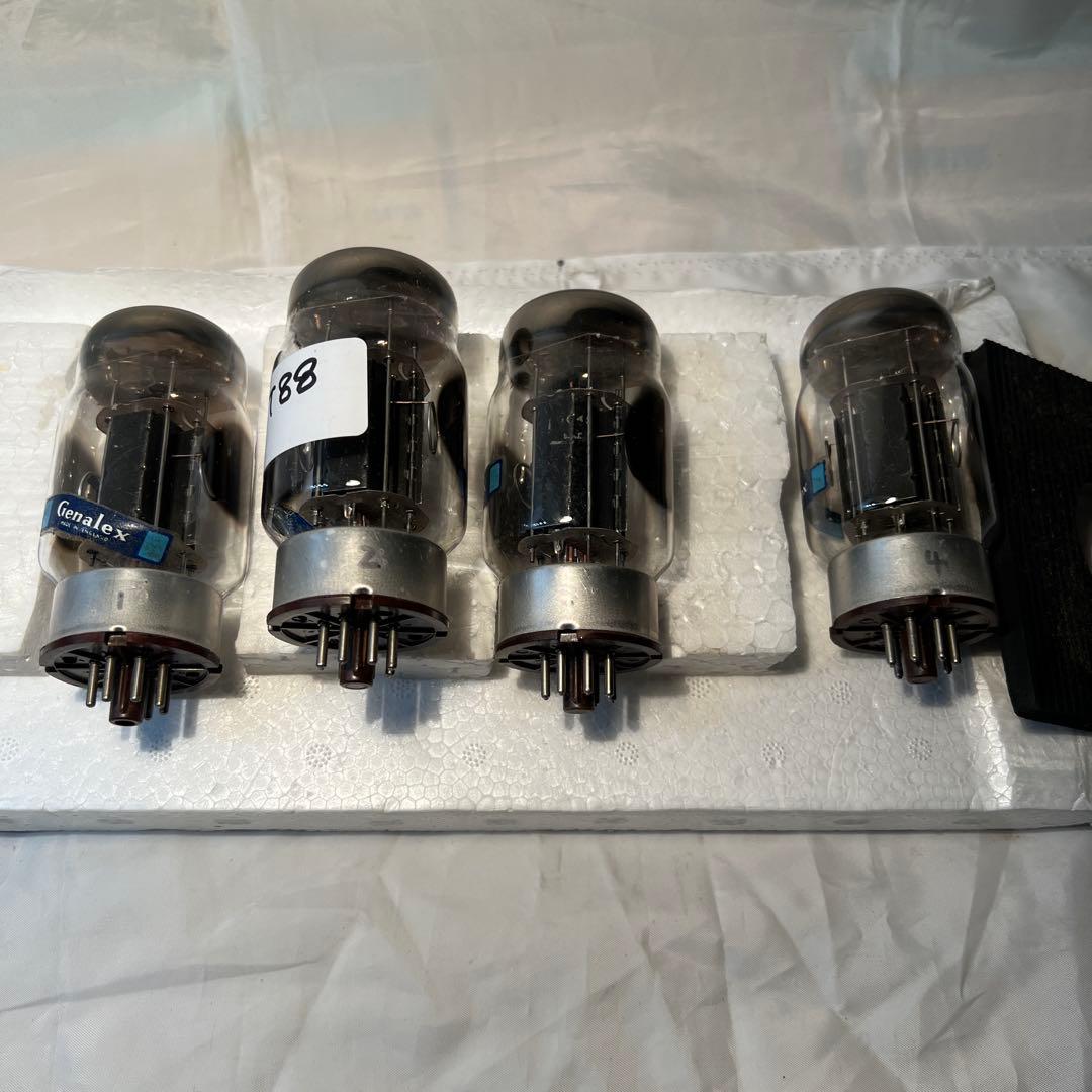 真空管 /Genalex/KT88 /4本組/未使用 箱無/ビンテージ