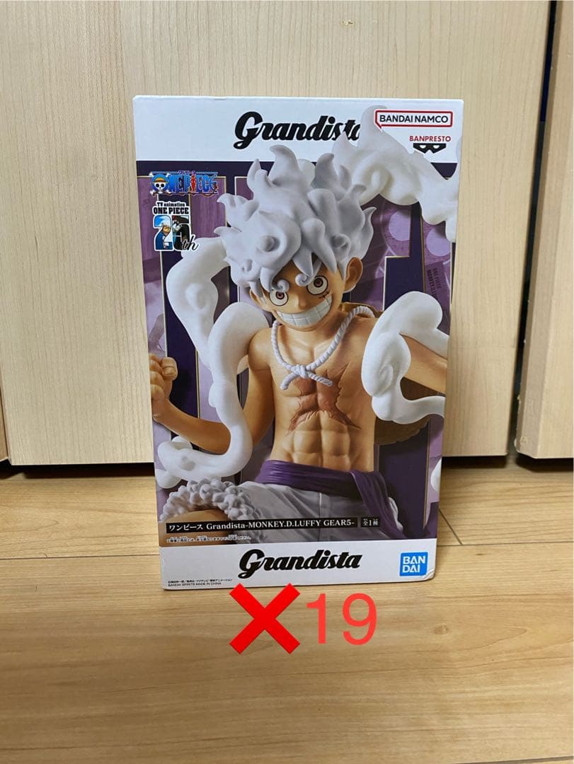 ワンピースgrandista ルフィ ニカ ギア5 19点