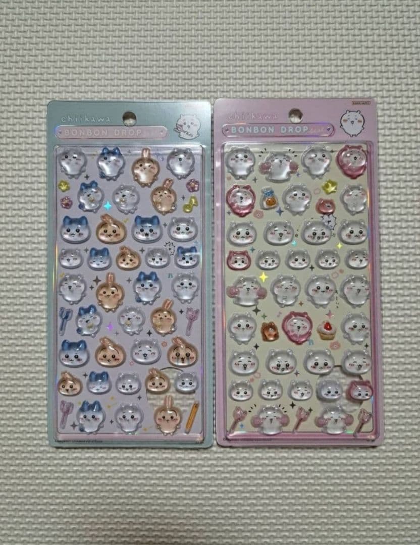【たいやき】ボンボンドロップシール　ちいかわ　7枚セット