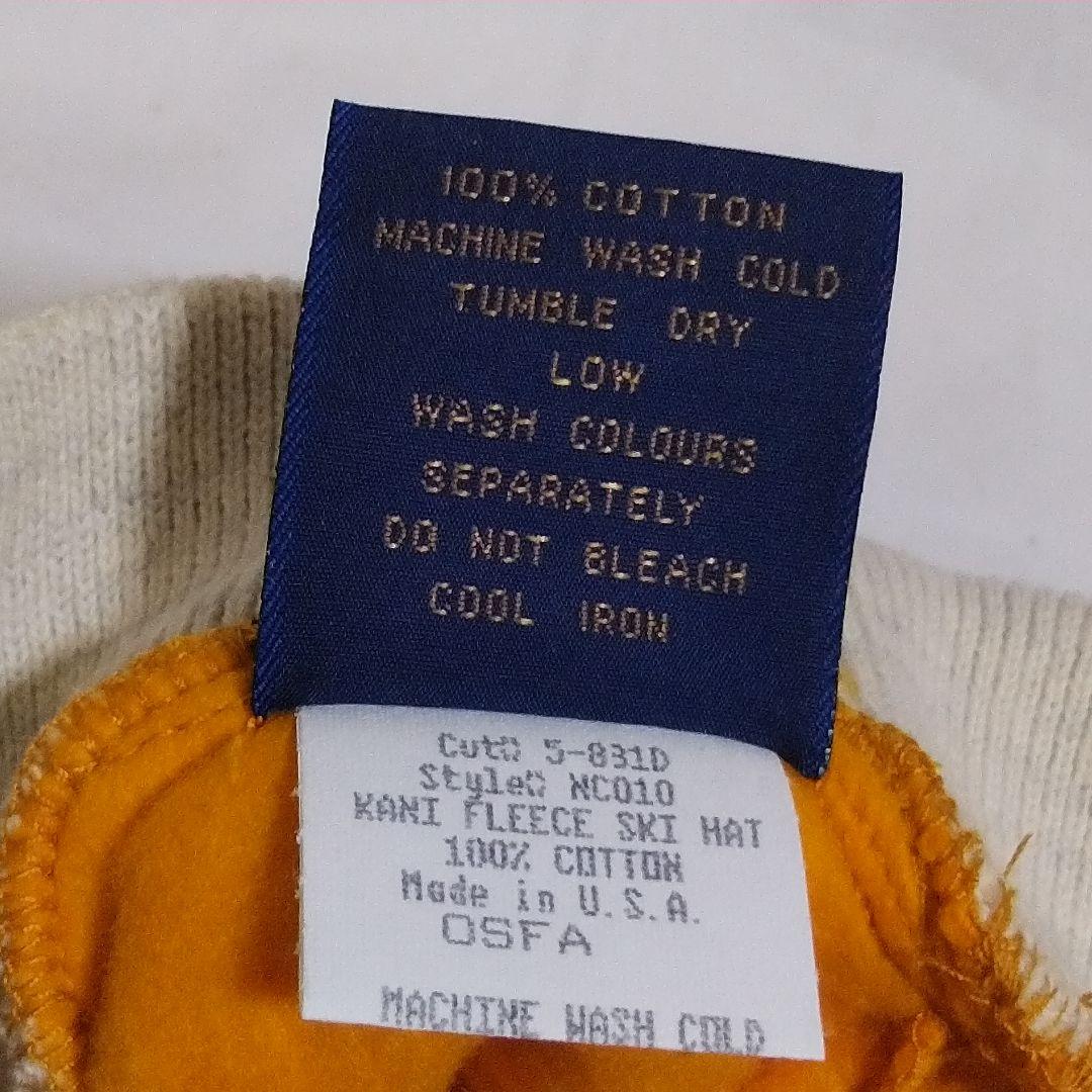 KARL KANI スウェット ニット ビーニー デッドストック 90s