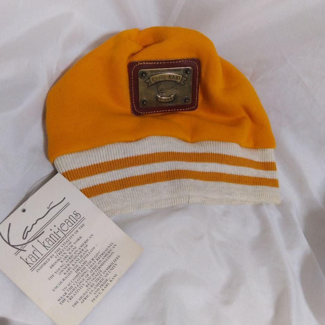 KARL KANI スウェット ニット ビーニー デッドストック 90s
