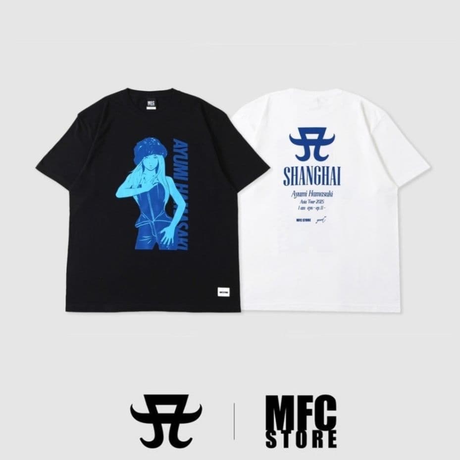 浜崎あゆみ 新品 未使用 Lサイズ 黒 上海限定 激レア MFC Tシャツ
