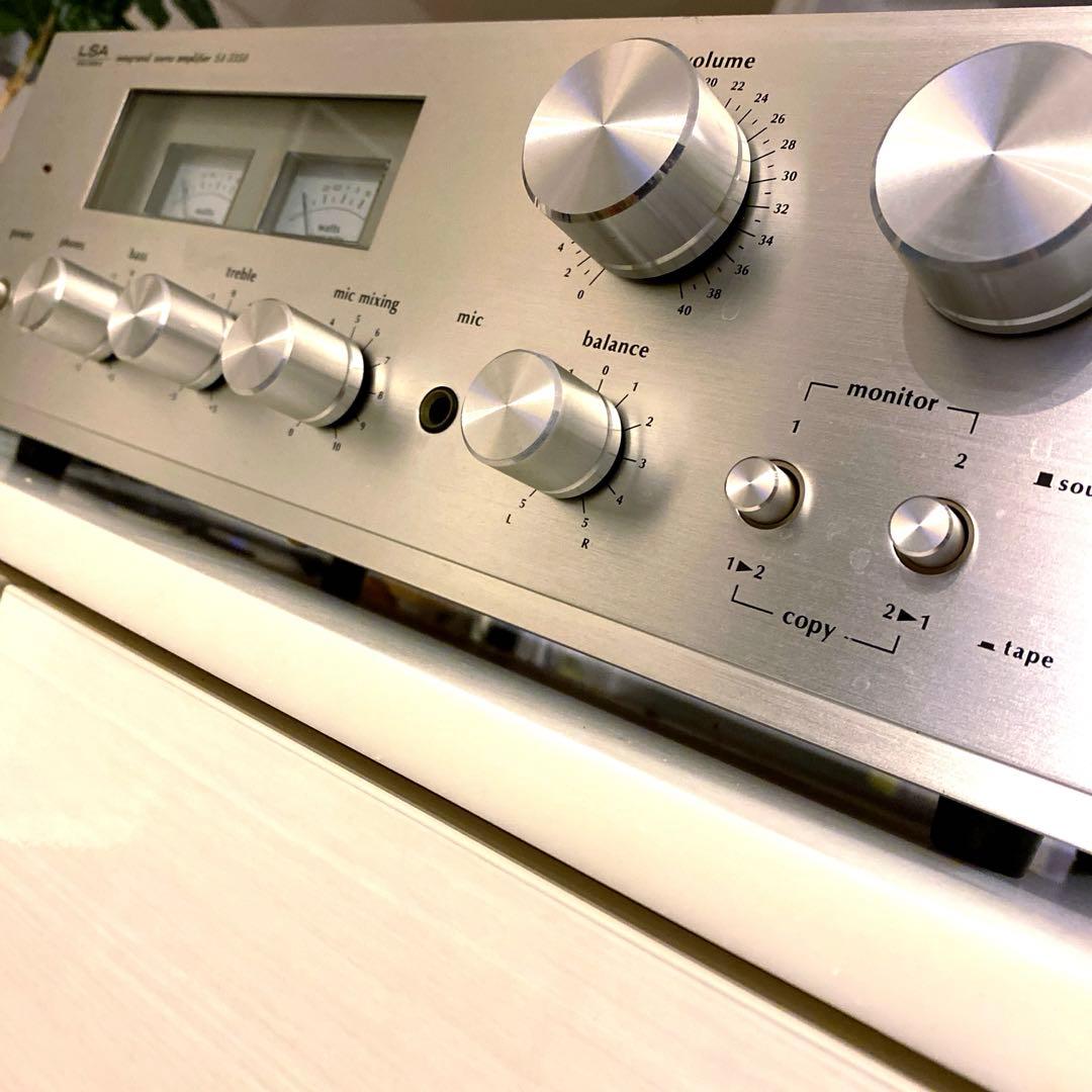 COLUMBIA LSA プリメインアンプ SA-3350 DENON 動作品