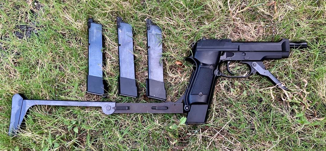 KSC製　ガスブローバックハンドガン　ベレッタM93R Cタイプ　フルセット