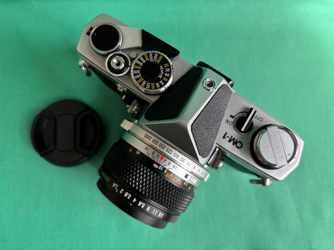実用品★ OLYMPUS OM-1 + ★ 標準レンズ 50mm F1.4