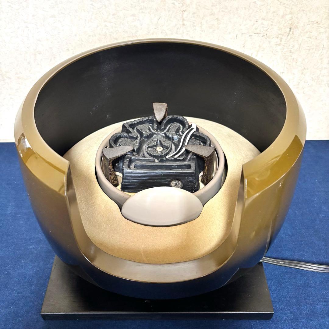 人間国宝高橋敬典造茶釜 野々田製電熱器一体型面取風炉 敷板 茶道具