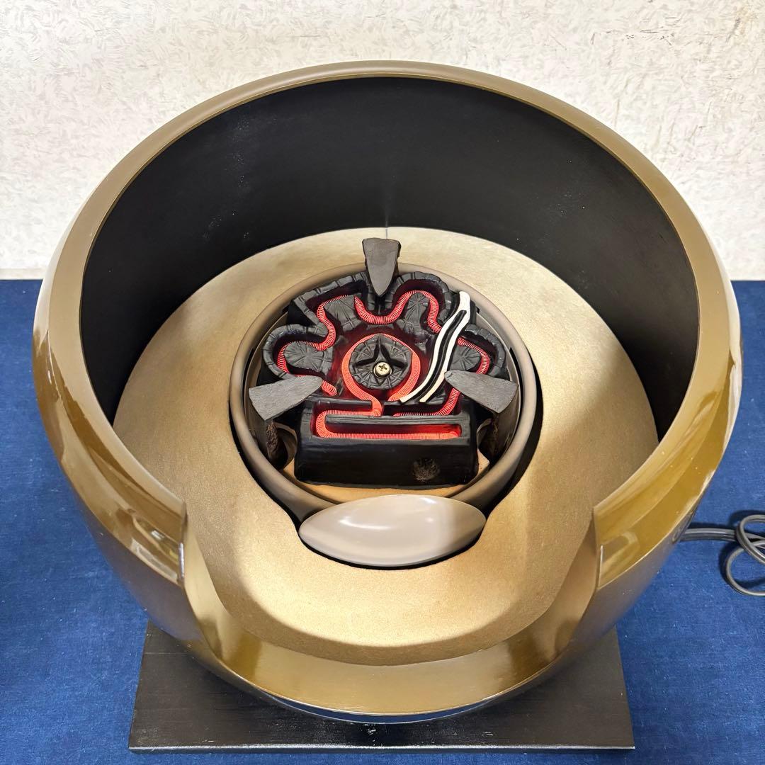 人間国宝高橋敬典造茶釜 野々田製電熱器一体型面取風炉 敷板 茶道具
