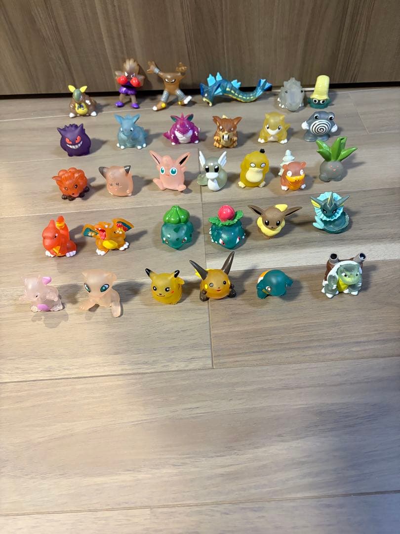 レア！即購入可 ⭐︎ ポケモン　指人形　クリア　ソフビ　31体　初期