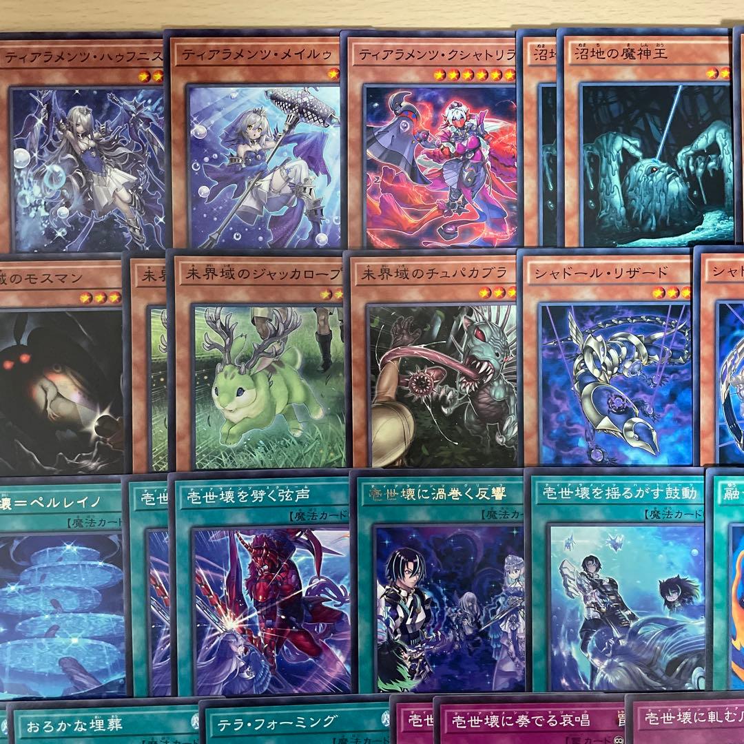 優勝構築 未界域ティアラメンツデッキ シェイレーン ケルドウ 未界域のネッシー