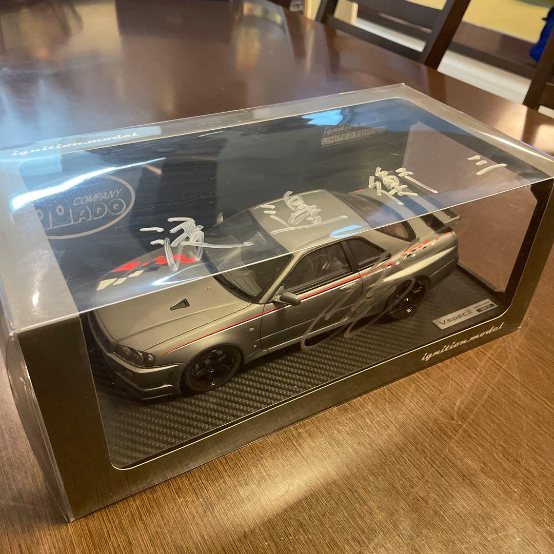 ignition model SKYLINE GT-R V-SPECⅡ ミニカー