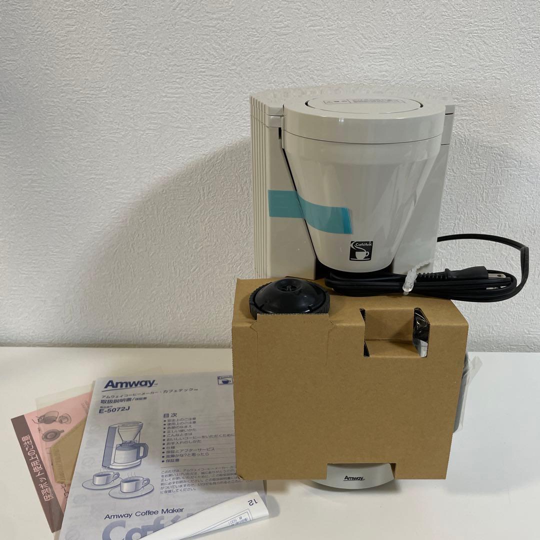 未使用 Cafétek コーヒーメーカー E-5072J3