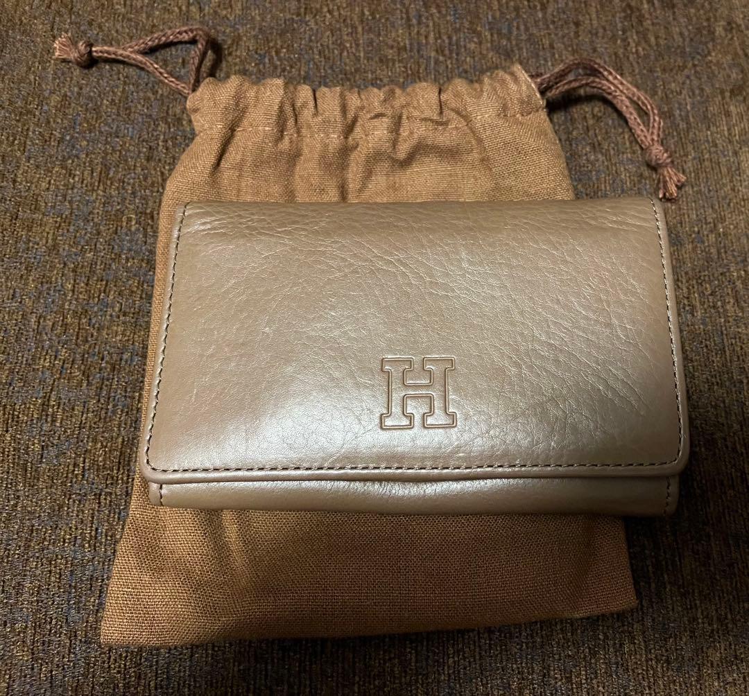 HIROFU 【センプレ】二つ折り財布 レザー ウォレット 本革