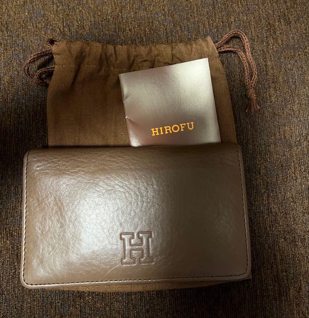 HIROFU 【センプレ】二つ折り財布 レザー ウォレット 本革