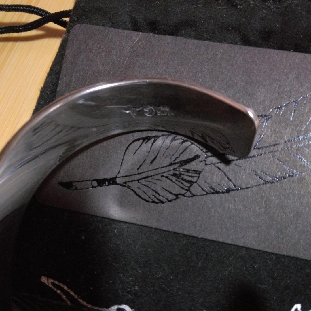 TADY & KING 平打ちバングル　ウルフ L