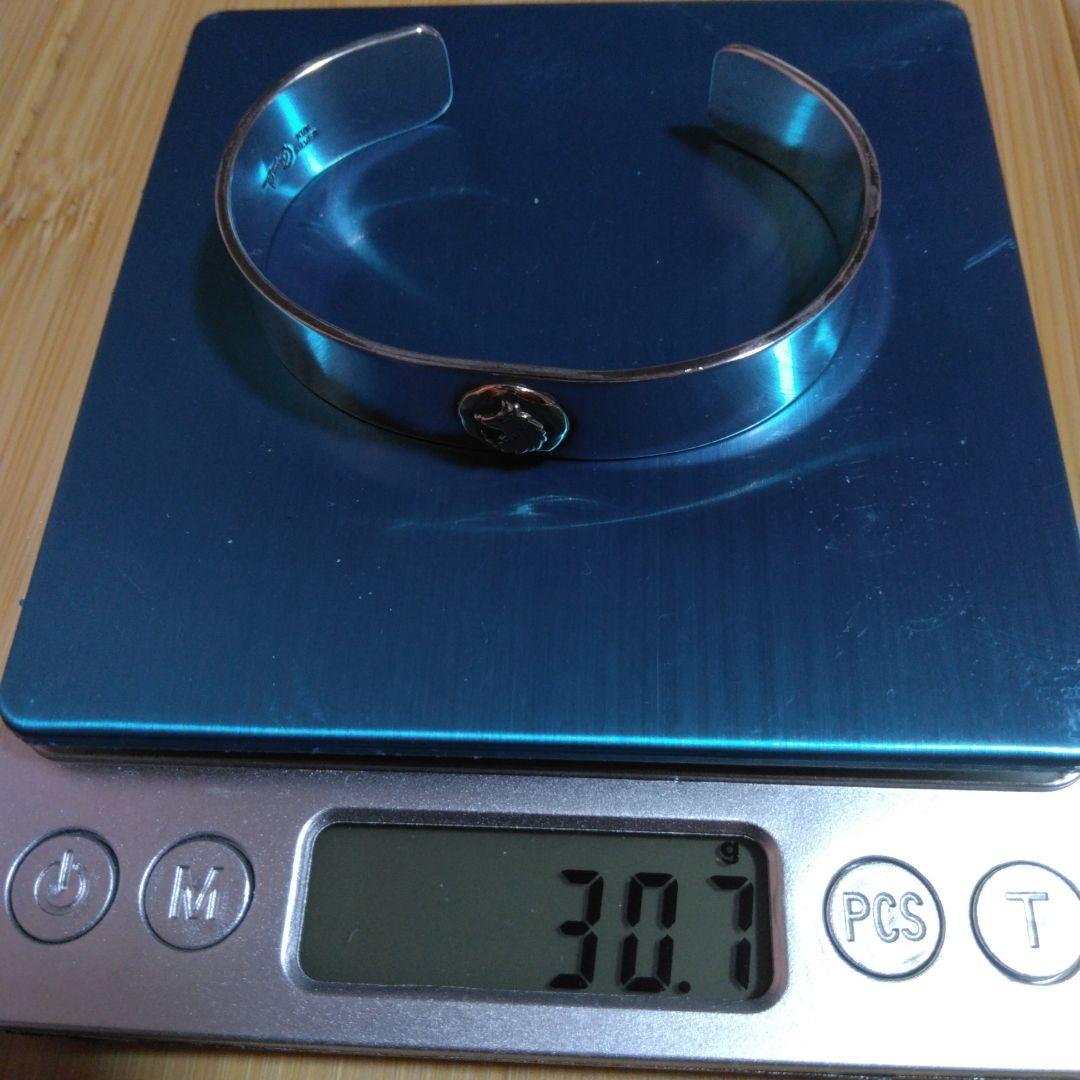 TADY & KING 平打ちバングル　ウルフ L