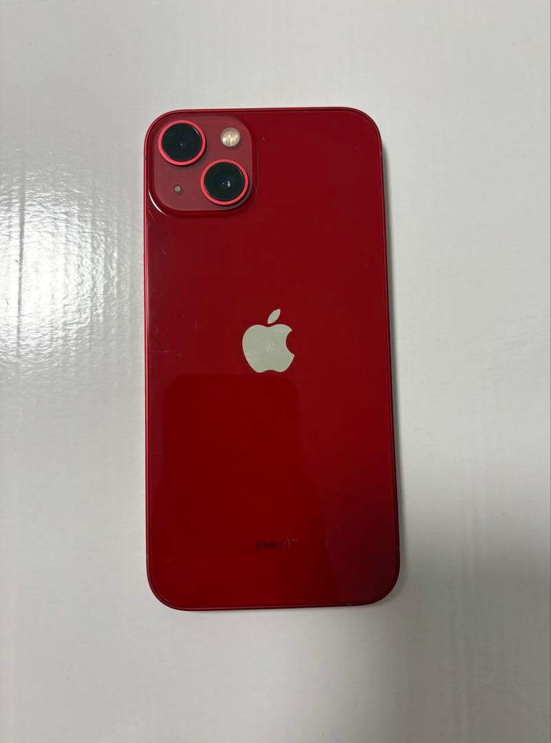 ◾️値引き中◾️iPhone13 128GB RED バッテリー76%