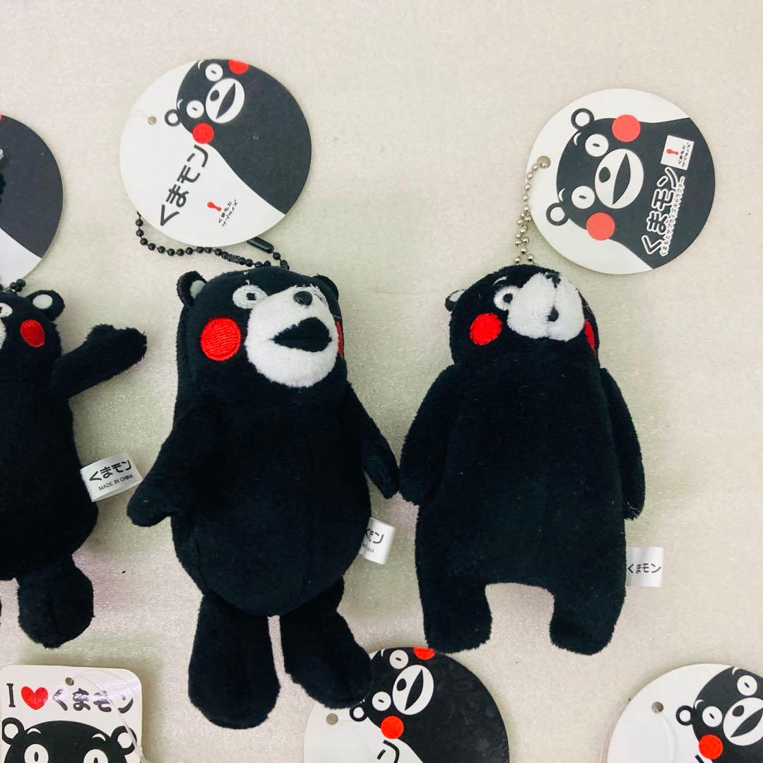 【タグ付き★19点セット】くまモン　マスコットストラップ　ぬいぐるみ　ストラップ