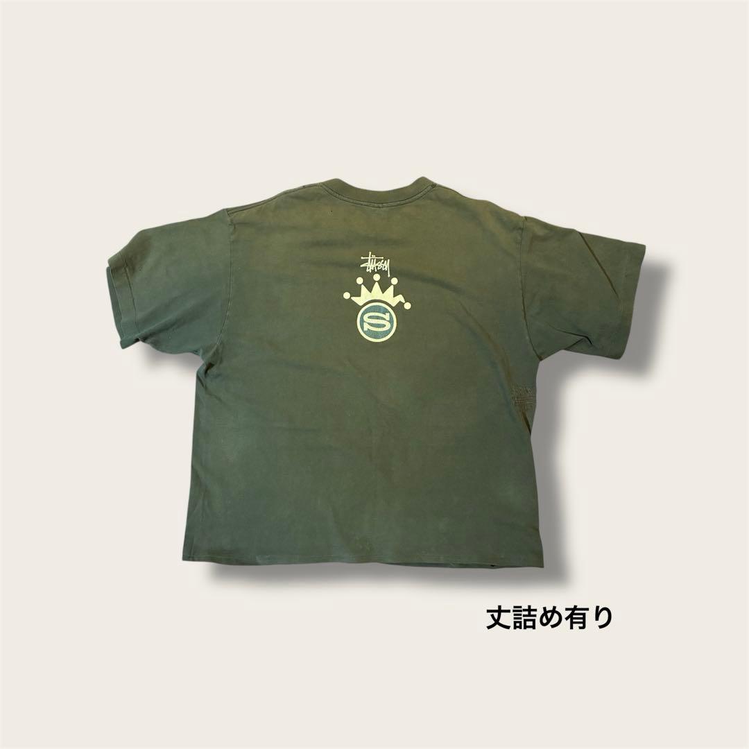 80s 90s old stussy crown T vintage USA製