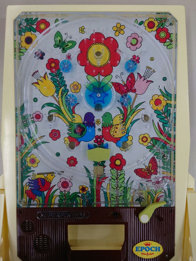 ■【激レア・昭和・当時物・状態良好品】エポック社　ジャンボパチンコ