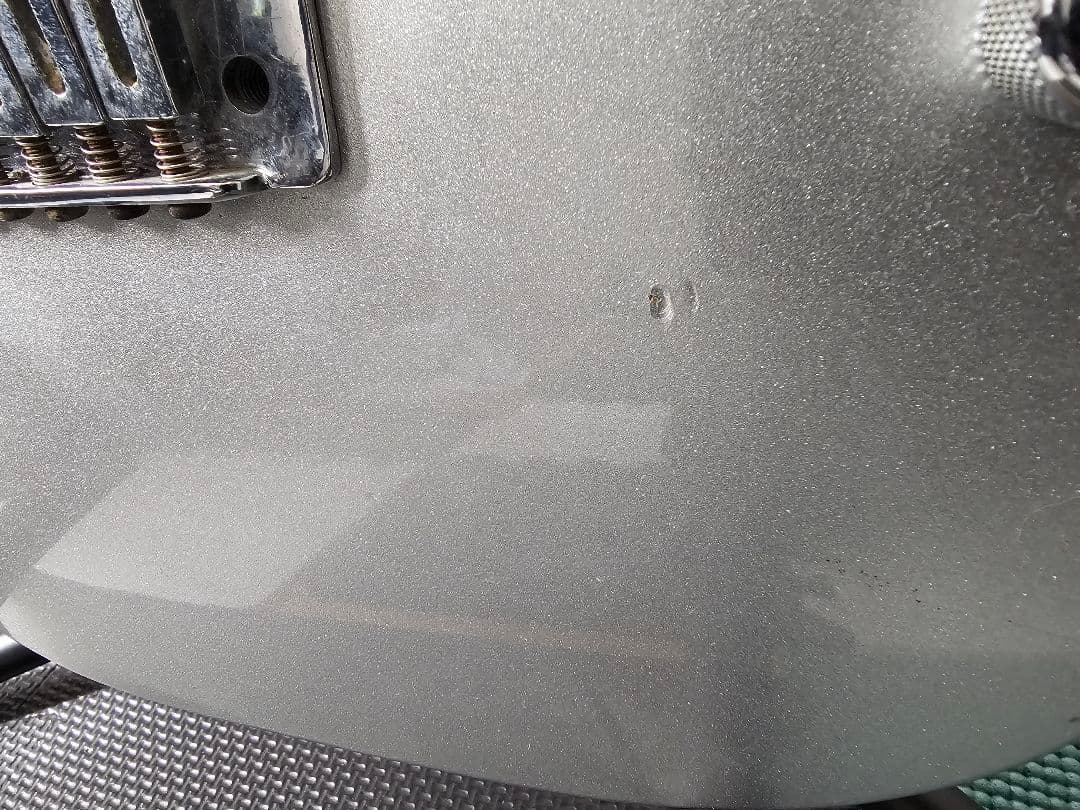 江*彰様 Ibanez RG シルバー エレキギター 社外ソフトケース付き