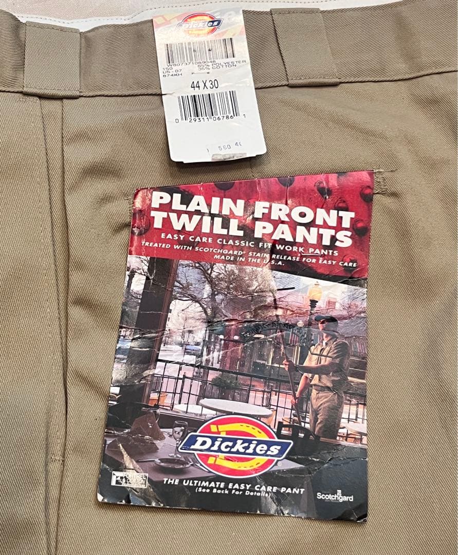 【デッドストック】【USA製】90s ディッキーズ 874 W44L30