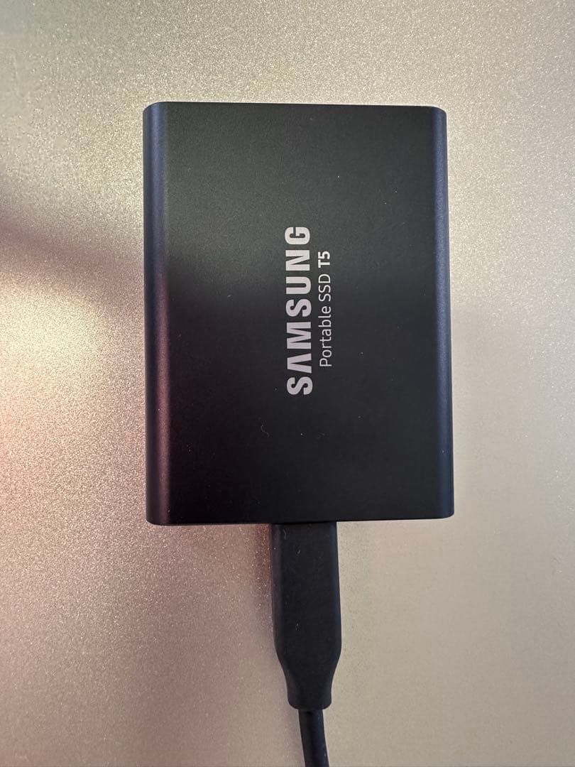 Samsung Portable SSD T5 ブラック 1TB
