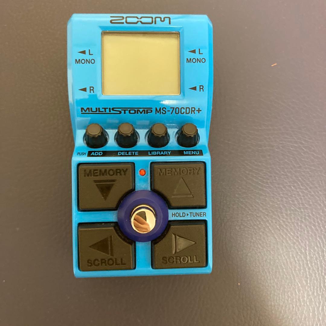 [動作確認済み]ZOOM MS-70CDR+ マルチエフェクター