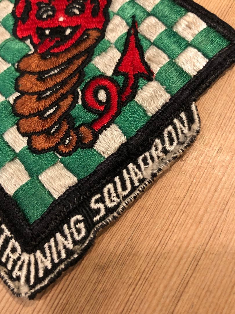 ビンテージ　60s デビル 悪魔　サタン ワッペン　ミッドセンチュリー レトロ