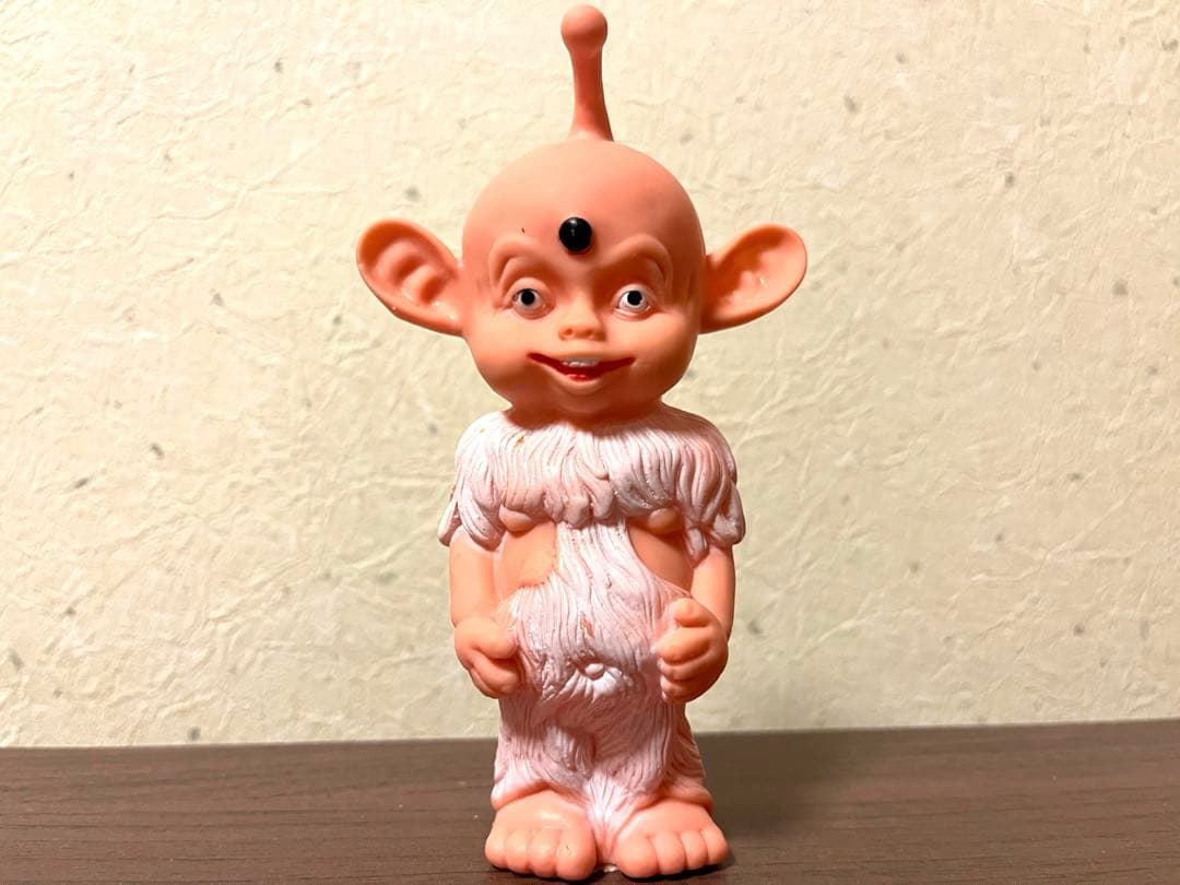 【レア　最後の一体】浴火鳳凰 畢波嗶波ラバーフィギュア /台湾80年代　ソフビ