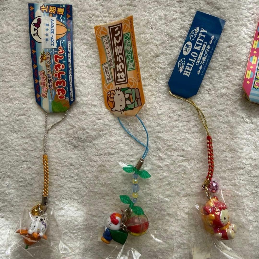 s*o様 ハローキティ　ご当地キティ　ストラップ　根付　ボールペン　シャーペン