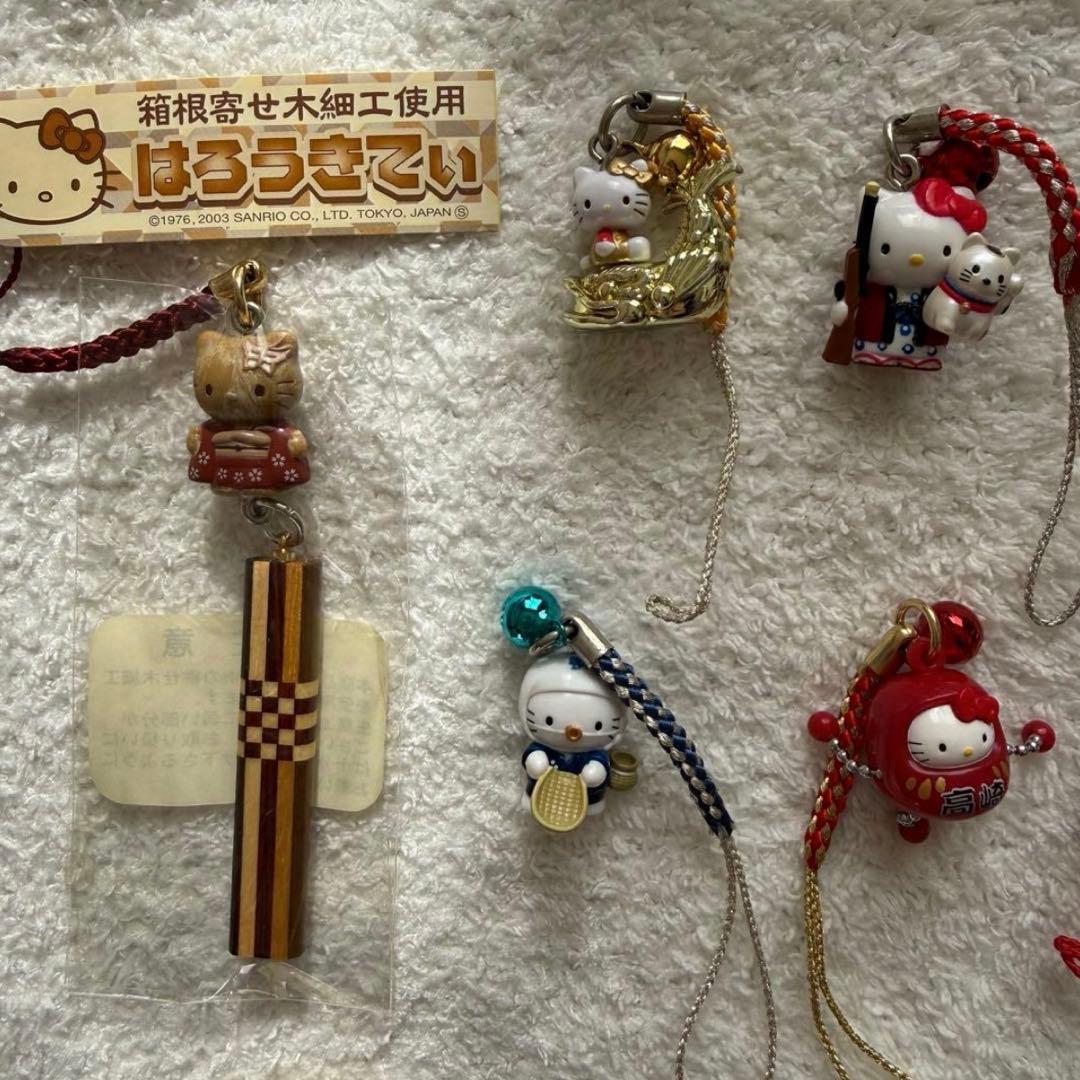 s*o様 ハローキティ　ご当地キティ　ストラップ　根付　ボールペン　シャーペン