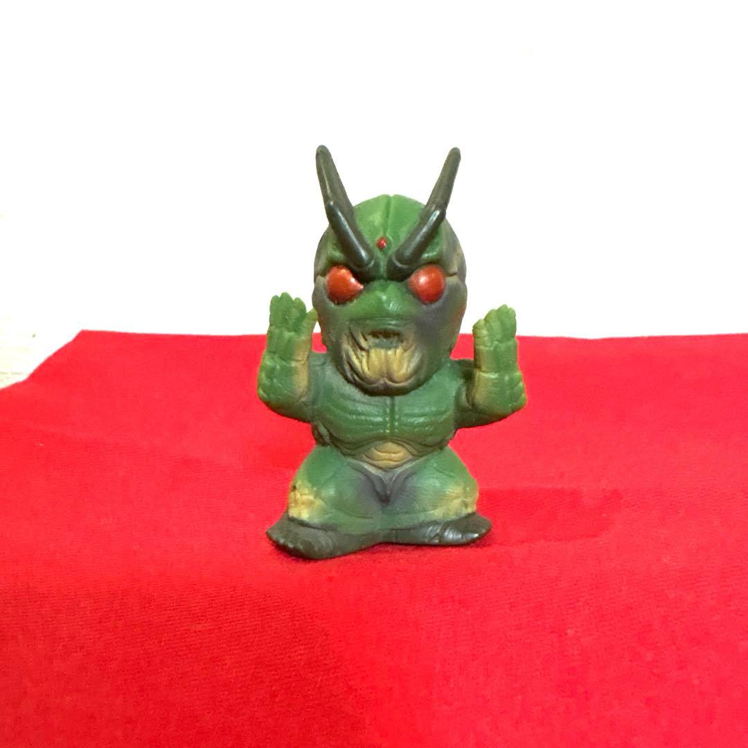 仮面ライダー真 改造兵士 フィギュア SHF 真骨彫 CSM 当時物 緑 バッタ