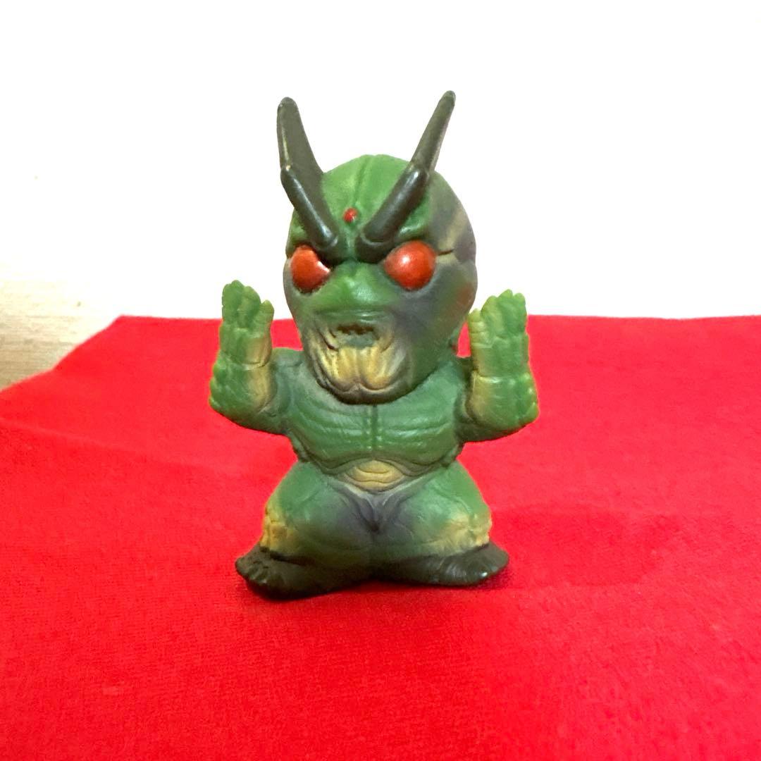 仮面ライダー真 改造兵士 フィギュア SHF 真骨彫 CSM 当時物 緑 バッタ