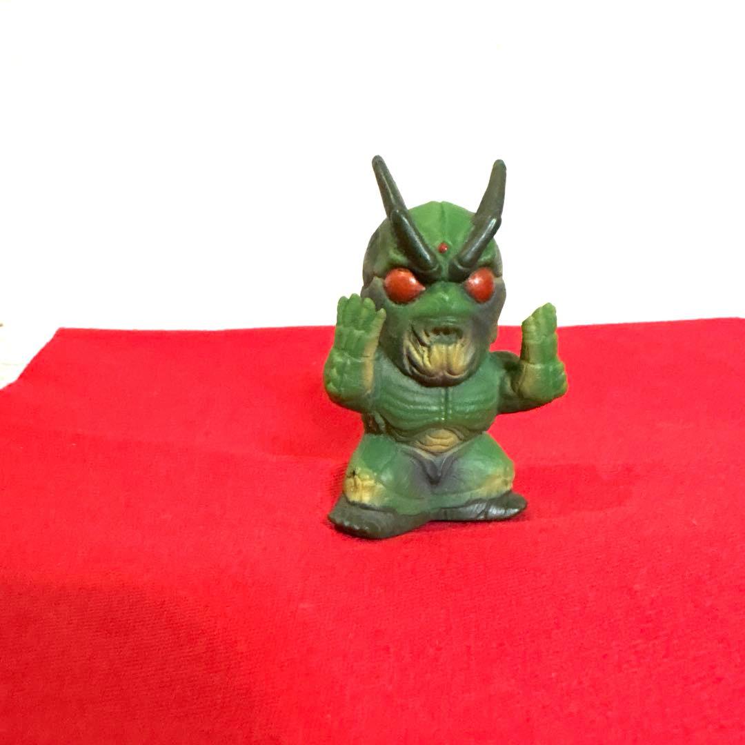 仮面ライダー真 改造兵士 フィギュア SHF 真骨彫 CSM 当時物 緑 バッタ