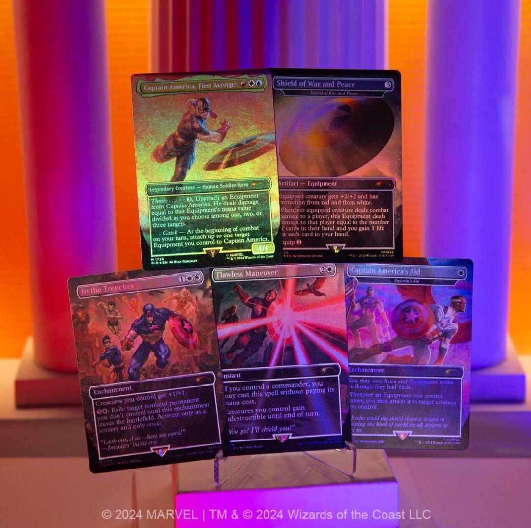 MTG シークレットレイヤー マーベル foil セット