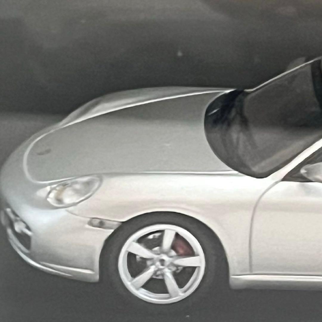 ポルシェ Cayman S シルバーミニカー