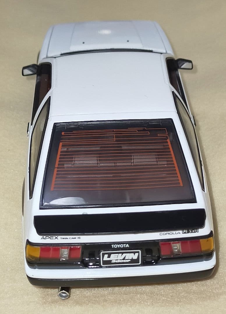 川崎忍 アオシマ DISM 1/24 AE86 レビン 2台セット 現状品