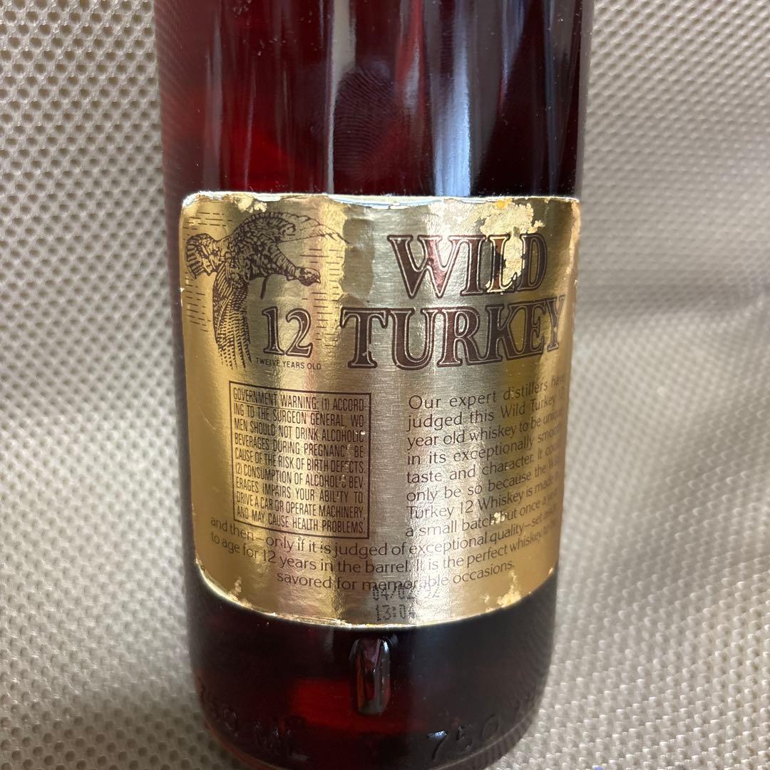 Wild Turkey 12年 限定版 バーボンウイスキー