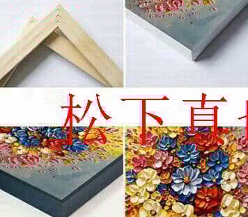 油絵『開花する』★玄関、リビング、寝室 、店舗、新築祝い、開店祝いの待合y松k